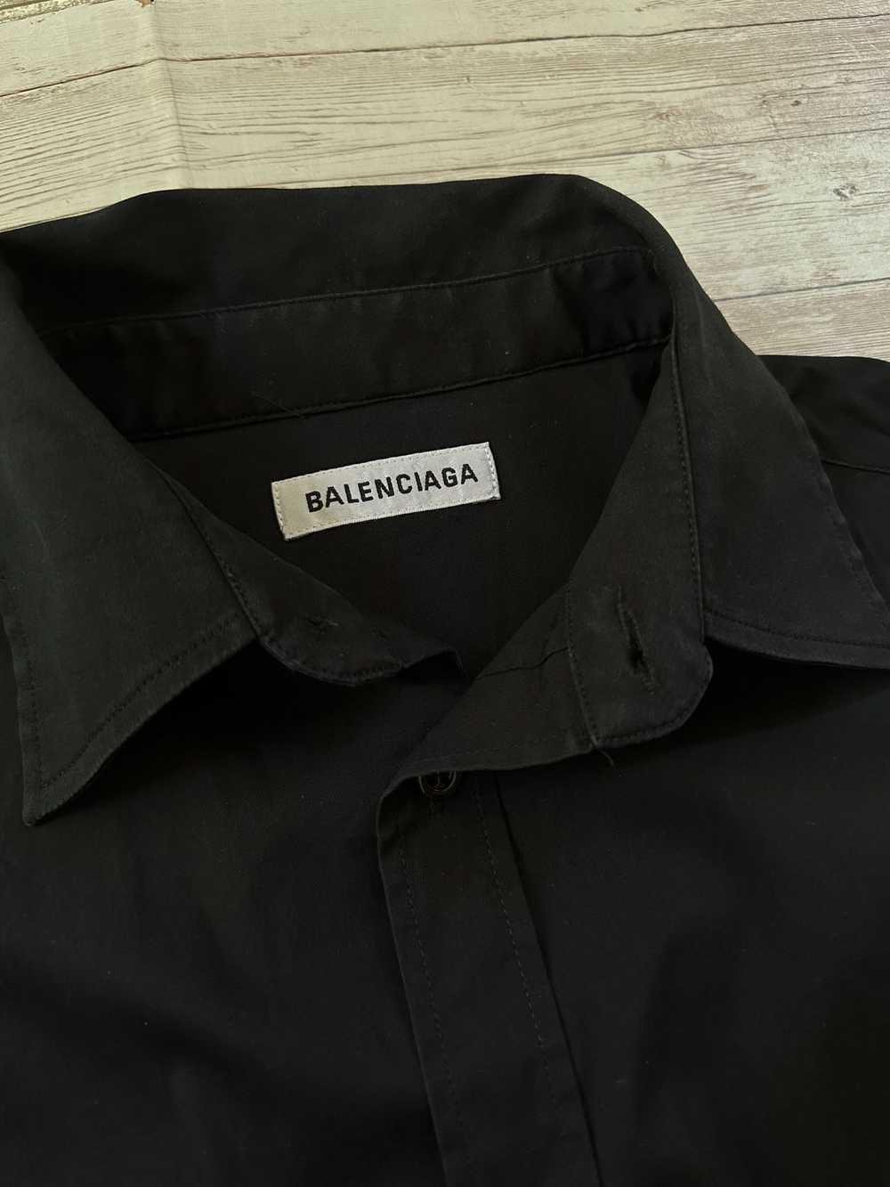 Balenciaga 3/4 Sleeve Shirt - image 4