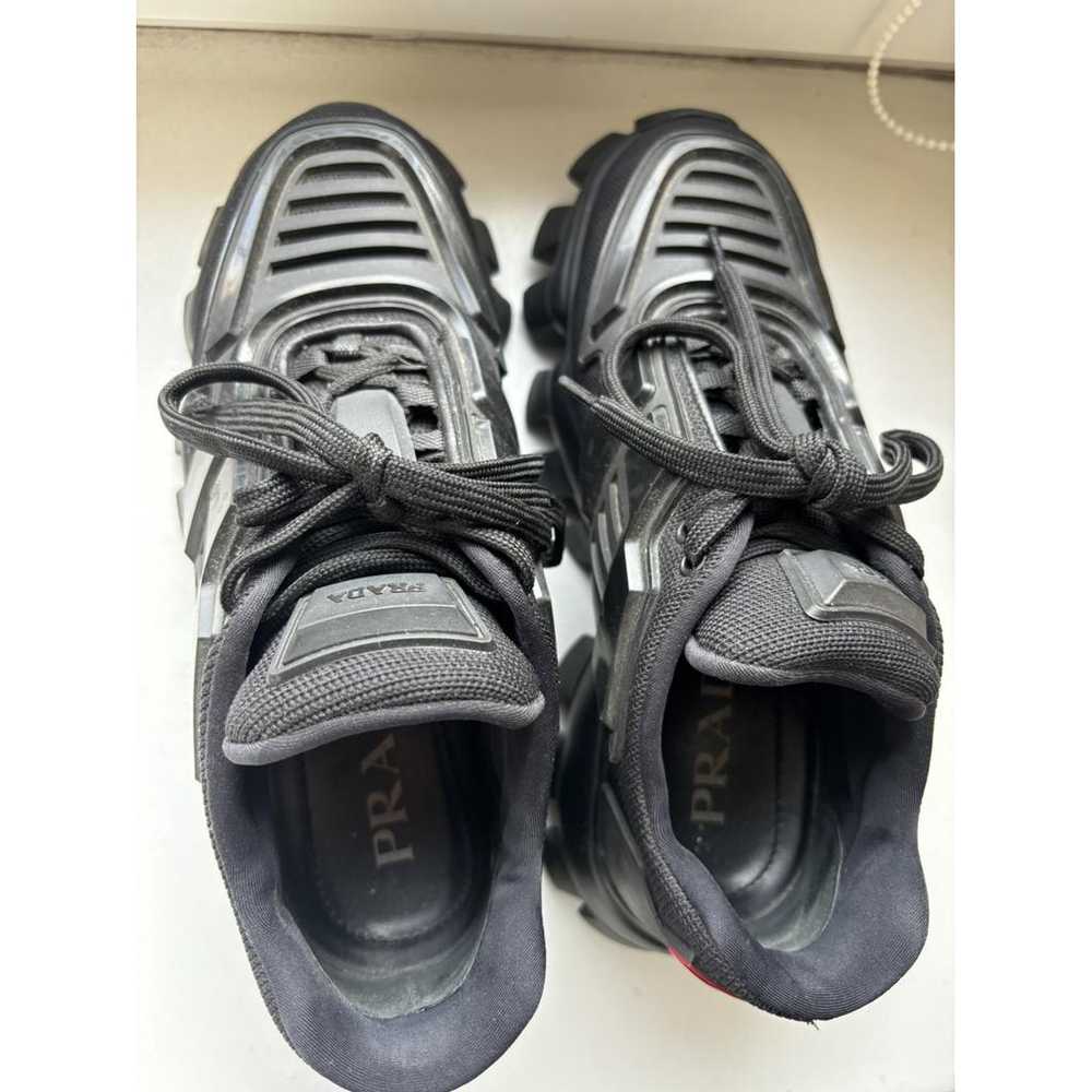 Prada Cloudbust Thunder leather trainers - image 2