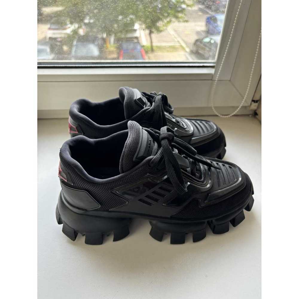 Prada Cloudbust Thunder leather trainers - image 3