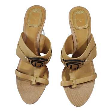 Dior Leather sandal - image 1