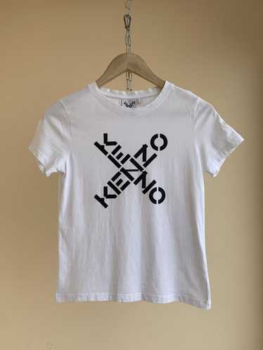 Kenzo × Luxury Kenzo Sports Big X Cross Logo T-Shi