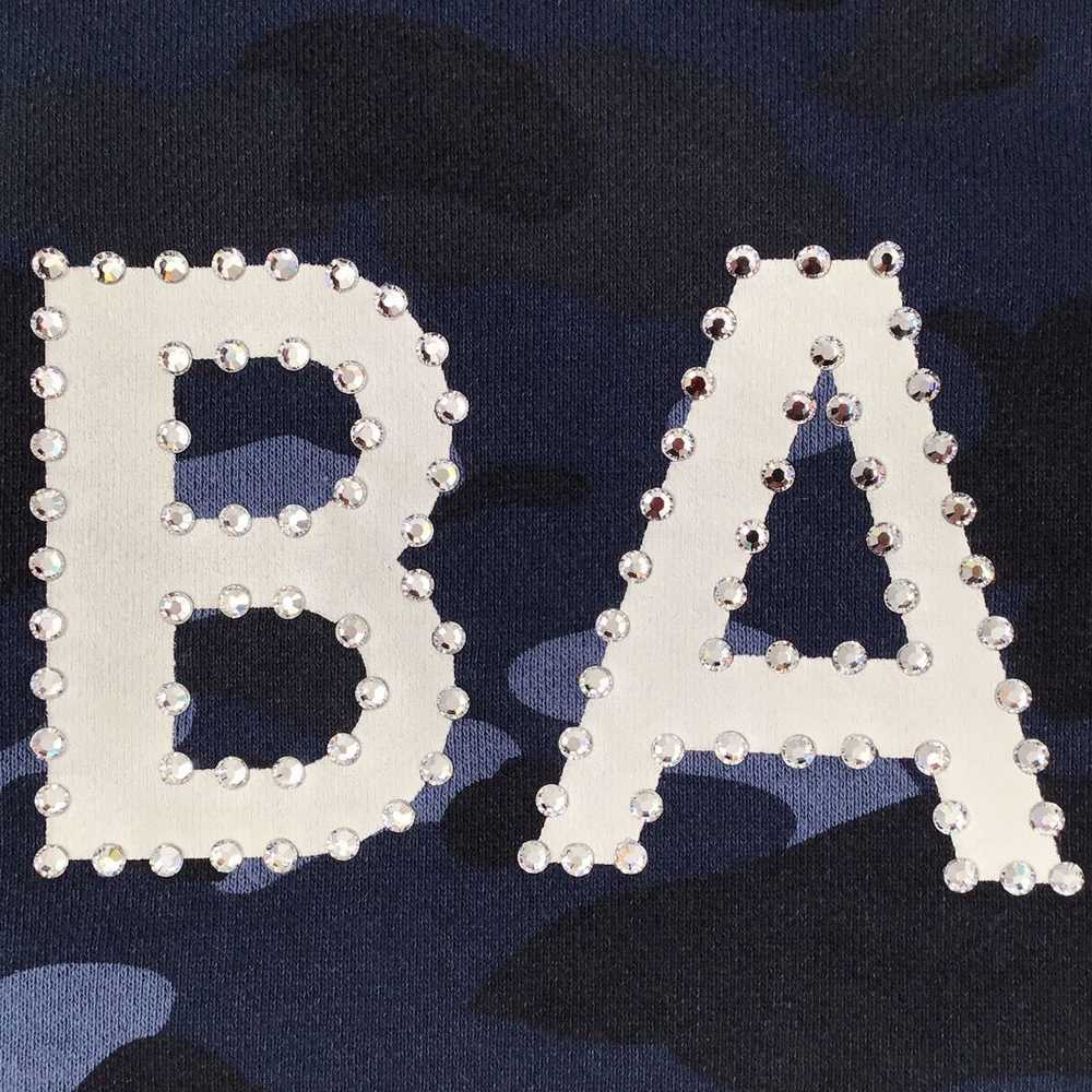 Bape × Swarovski Swarovski BAPE logo long sleeve … - image 3