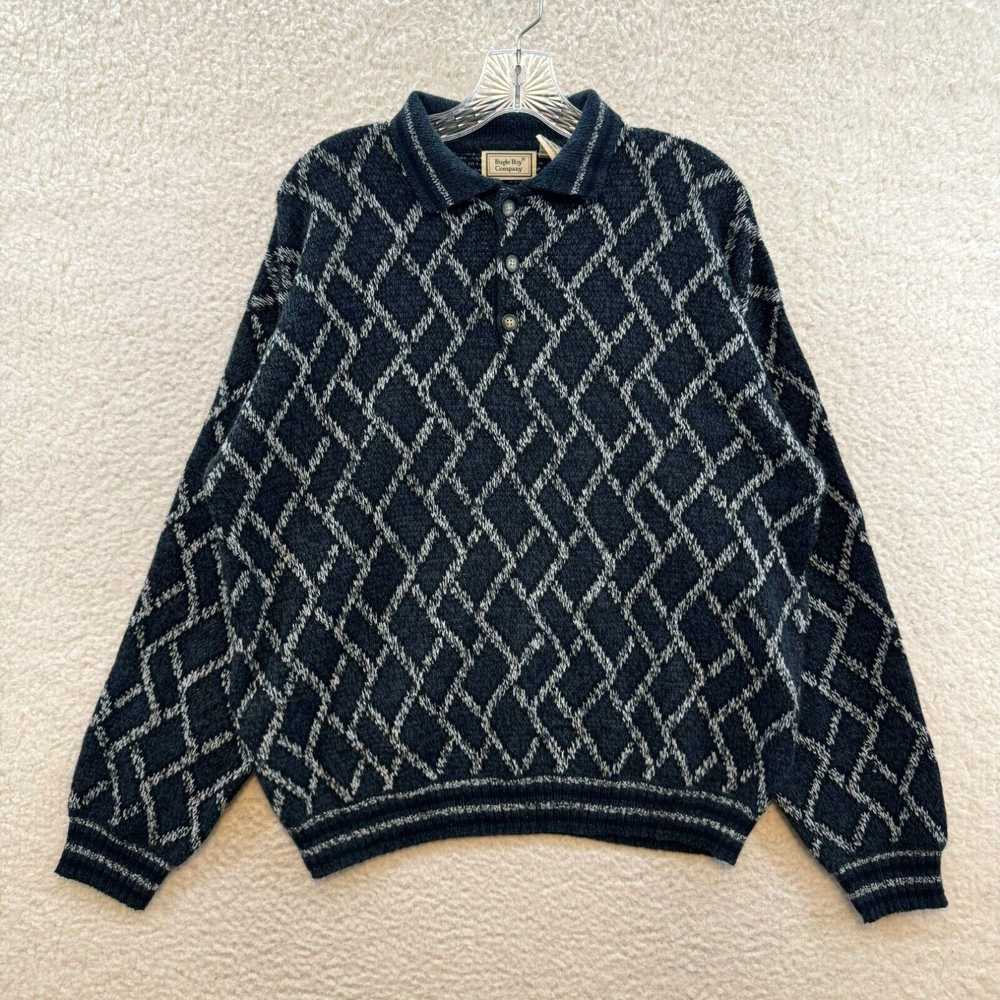 Bugle Boy 80s 90s Vintage Bugle Boy Sweater L Lar… - image 1