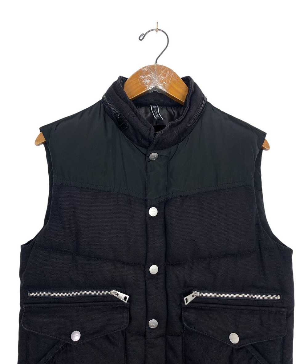 Zara Rare‼️ Zara Man Denim Down Vest Jacket - image 4