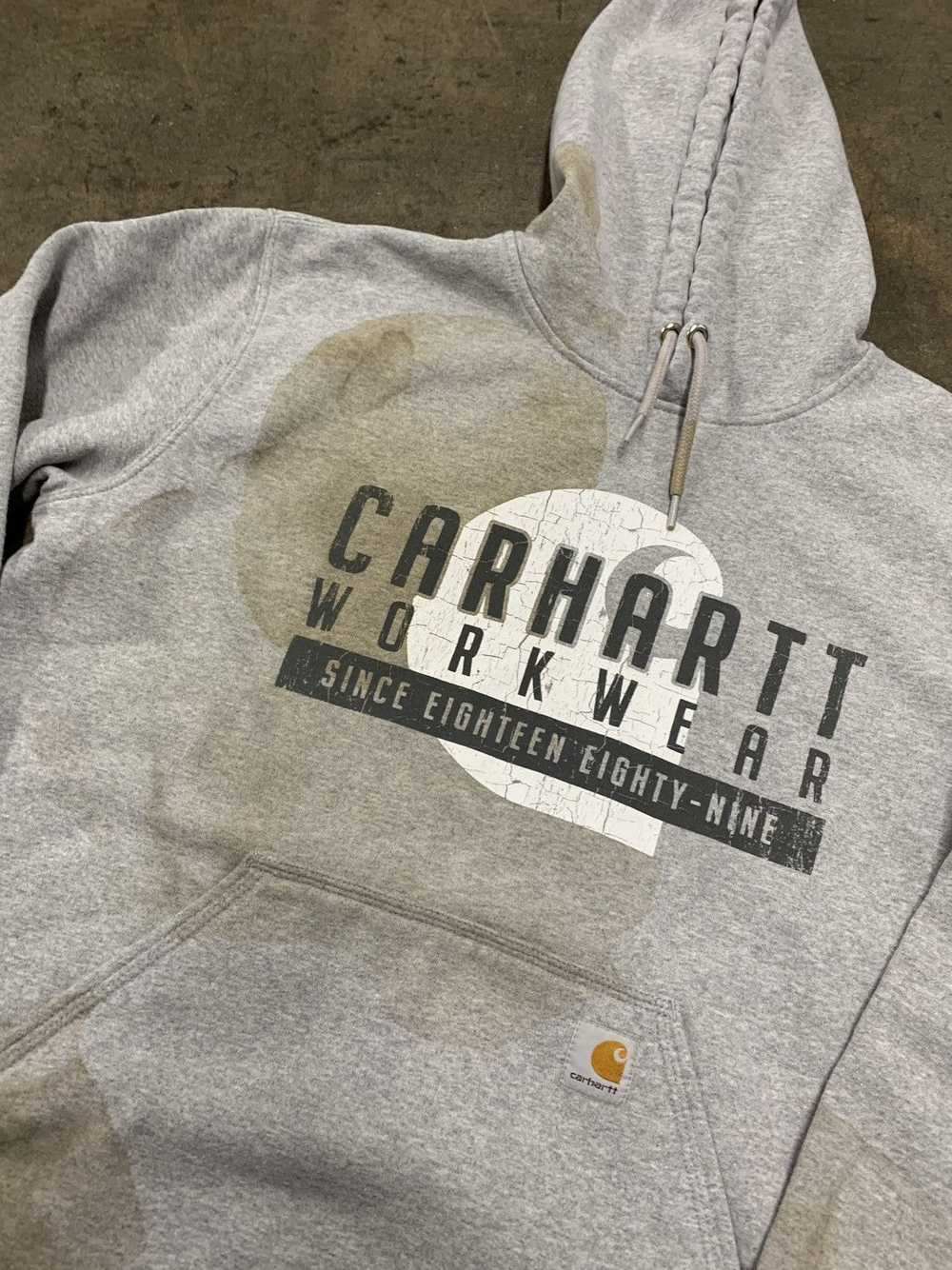 Carhartt × Vintage Vintage Crewneck Distressed Ca… - image 2