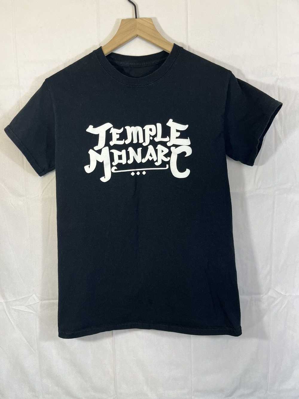 Band Tees Black Temple Monarc Y2K California Band… - image 2