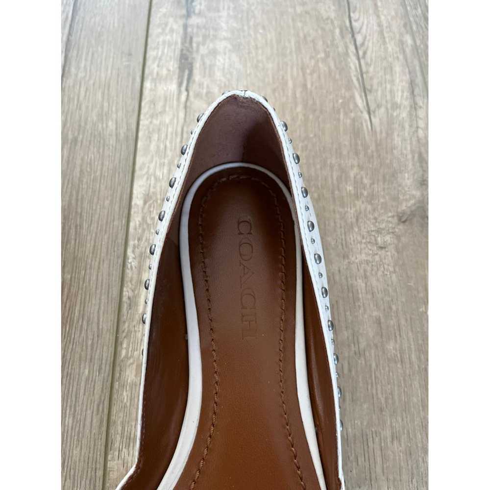 Coach Leather flats - image 4