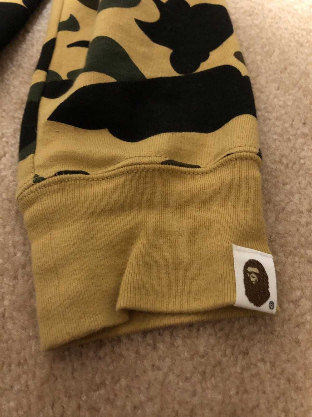 Bape BAPE 1st Camo Shark Long Sleeve Tee - Yellow - image 4