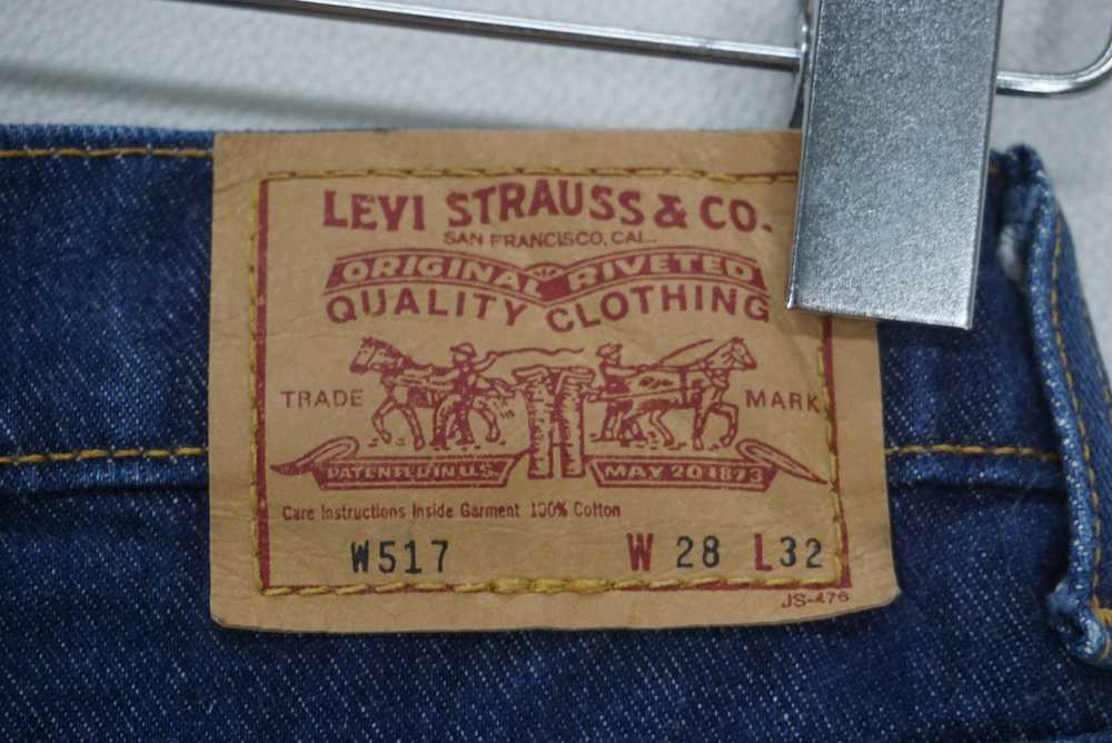 Levi's × Rodeo × Vintage Size 25x29.5 Levis 517-0… - image 9