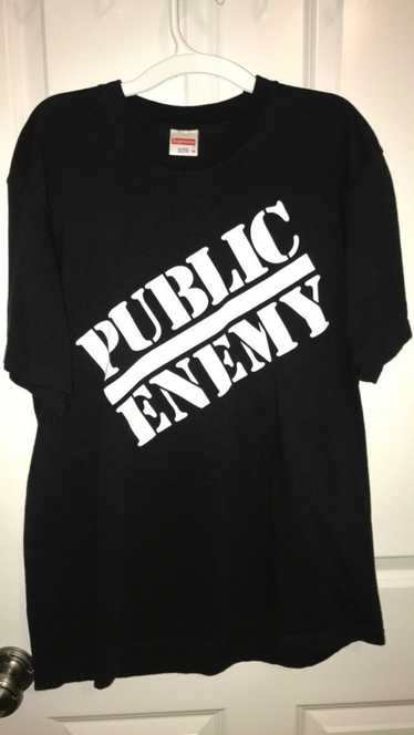 Supreme × Undercover Supreme Public Enemy Logo T-S