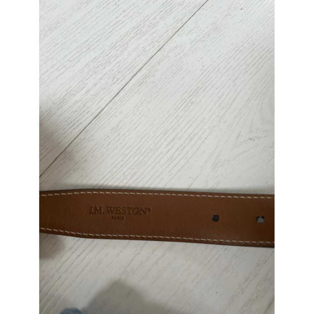 JM Weston Leather belt - image 2