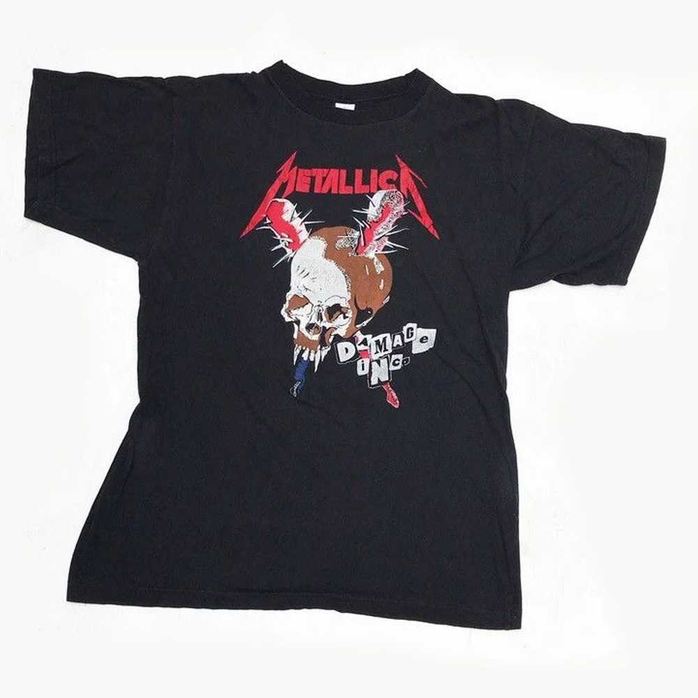 Band Tees × Metallica × Vintage Metallica Damage … - image 1