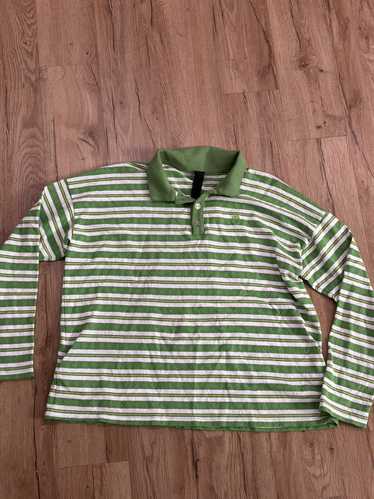 Chrome Hearts Chrome Hearts Green Stripe L/S Polo