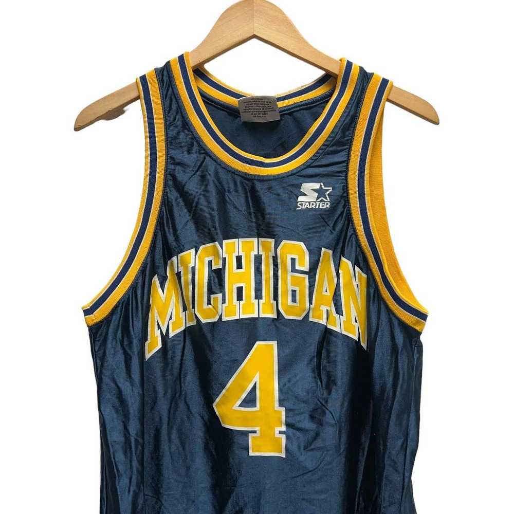 Starter VTG Starter Chris Webber Michigan Wolveri… - image 6