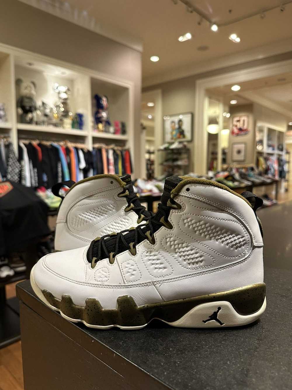 Jordan Brand Air Jordan 9 militia green - image 1