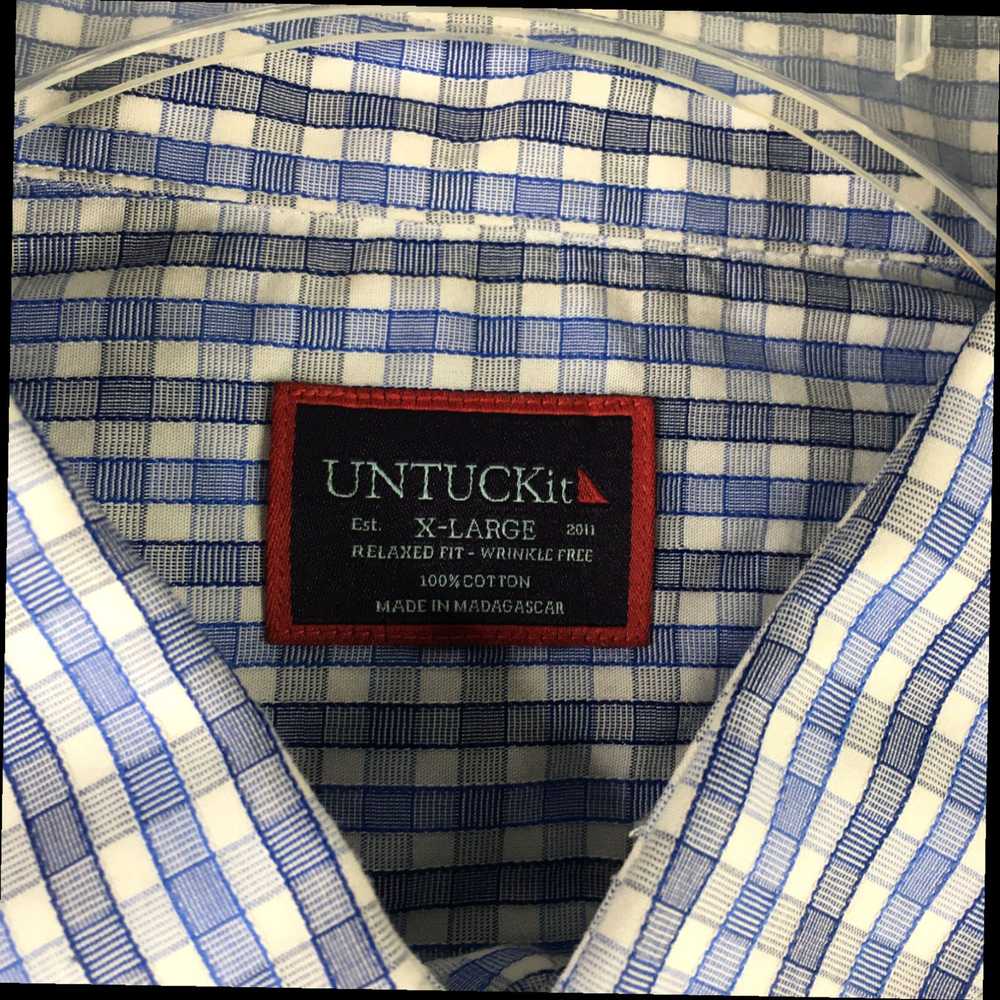 UNTUCKit Untuckit Shirt Mens Extra Large Button U… - image 5