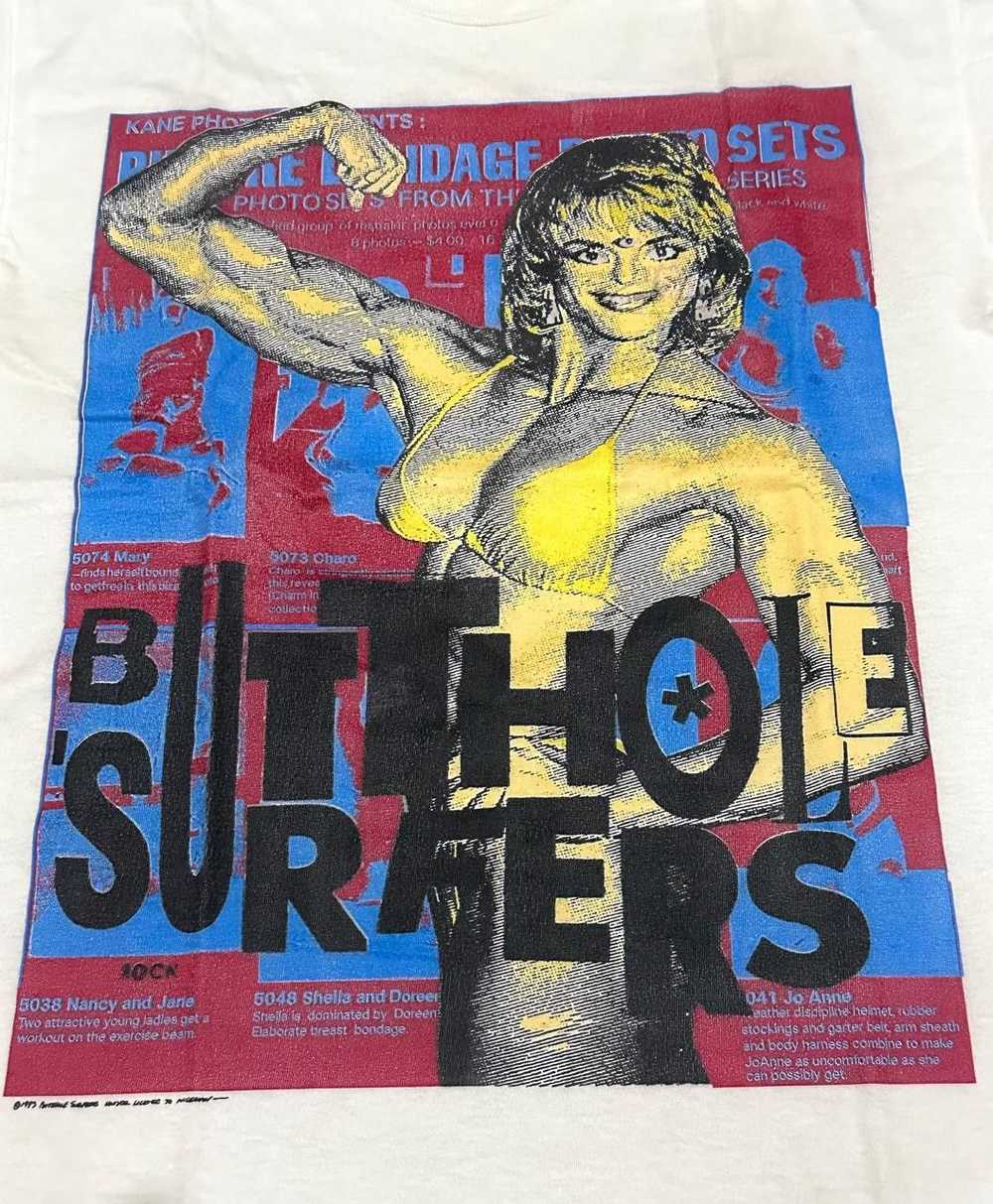 Band Tees × Vintage Vintage Butthole Surfers "Sho… - image 3