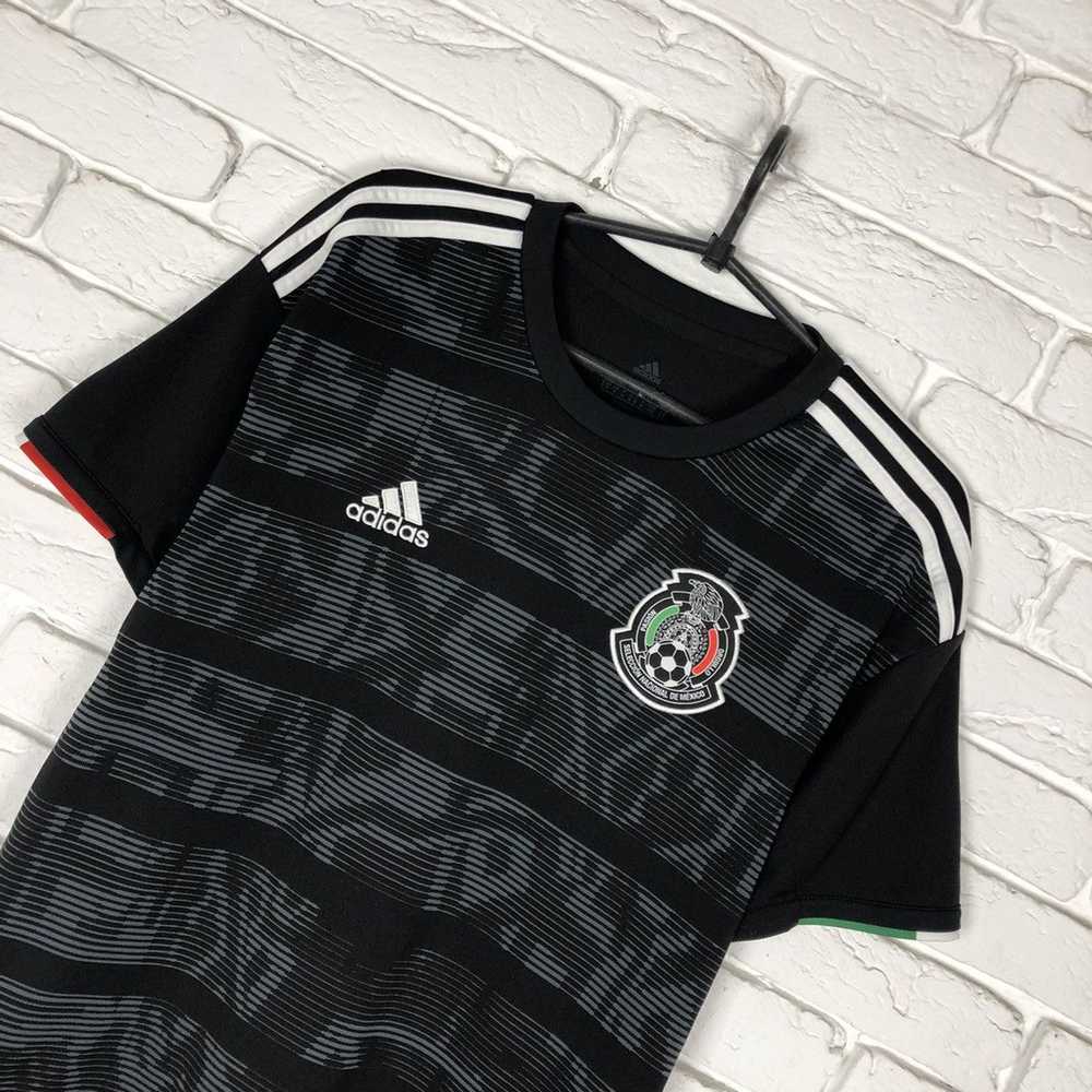 Adidas × Soccer Jersey × Vintage Mexico national … - image 2