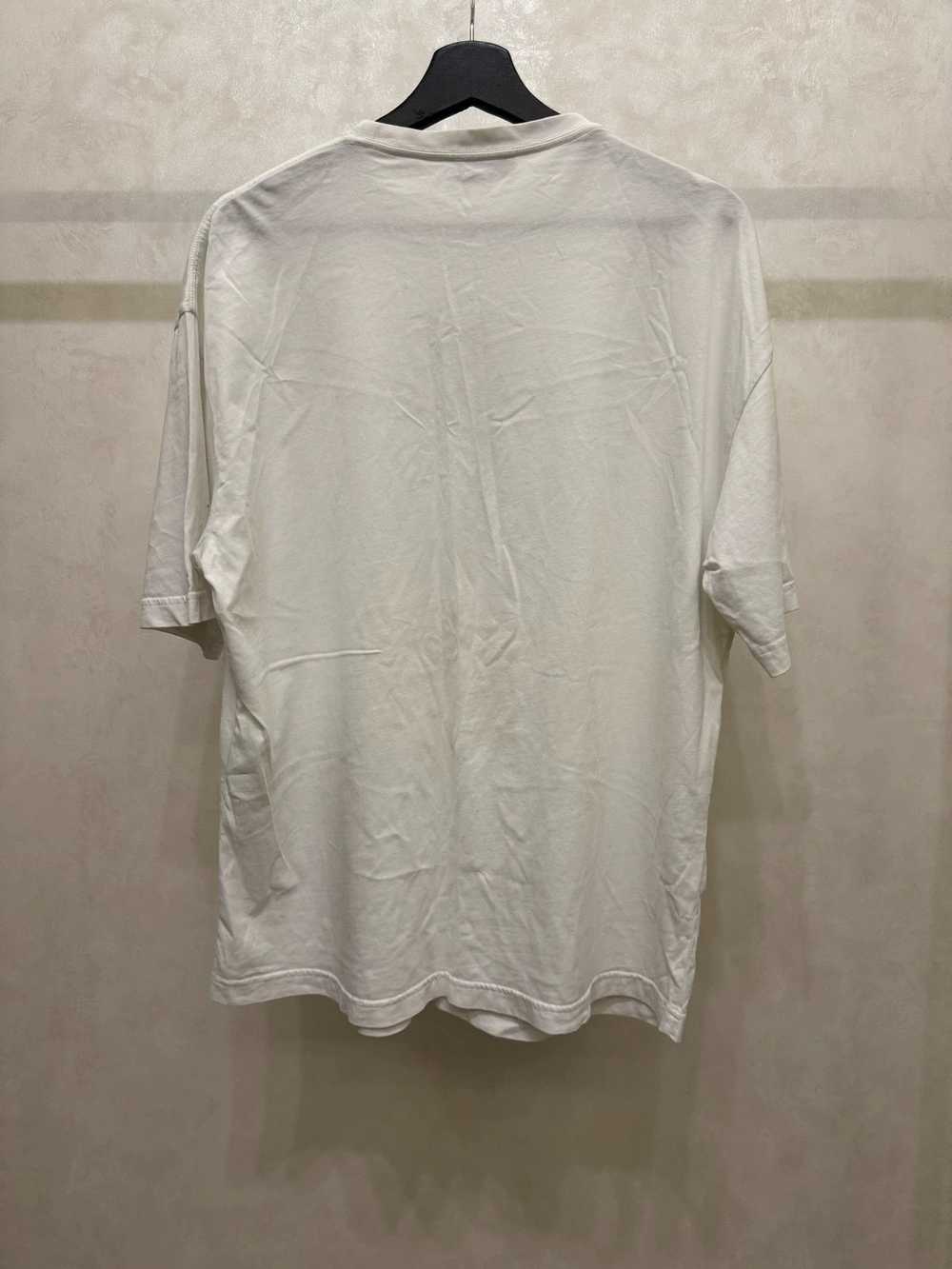 Balenciaga Balenciaga White Double B Short Sleeve - image 2