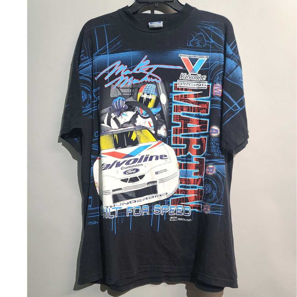 NASCAR Vintage NASCAR Mark Martin Valvoline T Shi… - image 1