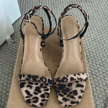 Asos Leopard Print Block Heels (Worn Once!) - image 1