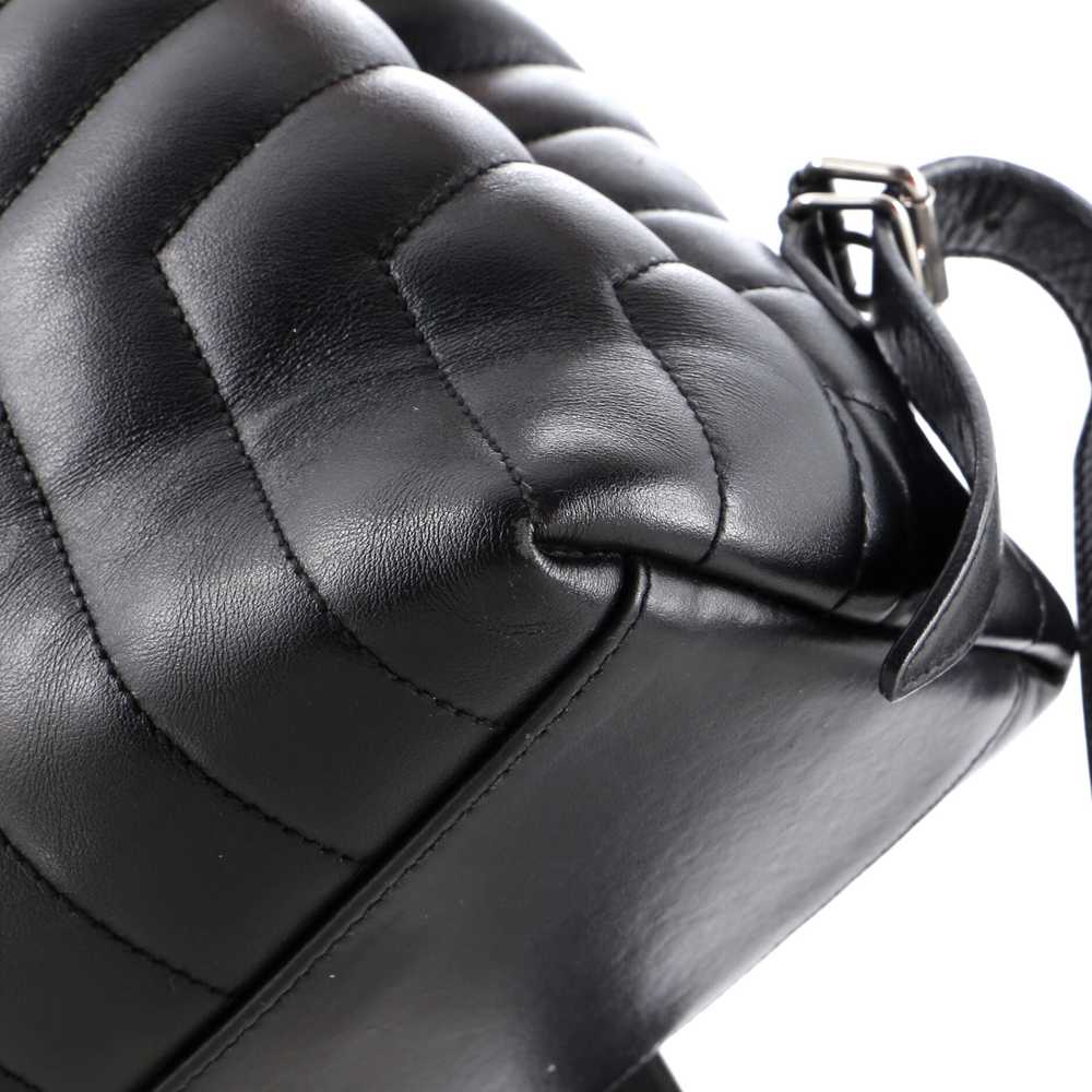 Saint Laurent LouLou Backpack Matelasse Chevron L… - image 7