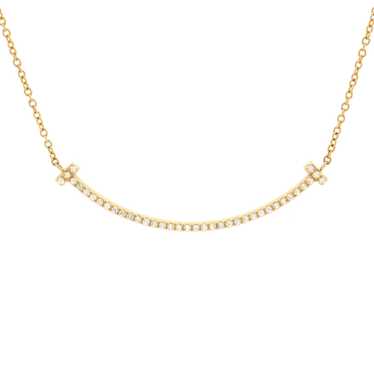 Tiffany T Smile Pendant Necklace