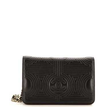 CHANEL Korean Garden Wallet on Chain Bag Quilted L