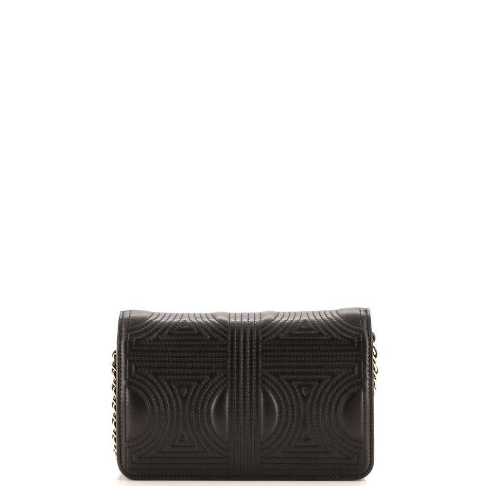 CHANEL Korean Garden Wallet on Chain Bag Quilted … - image 4