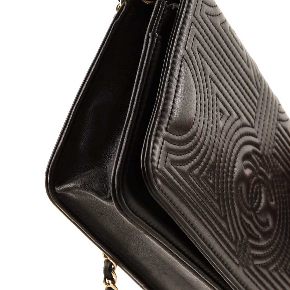 CHANEL Korean Garden Wallet on Chain Bag Quilted … - image 8