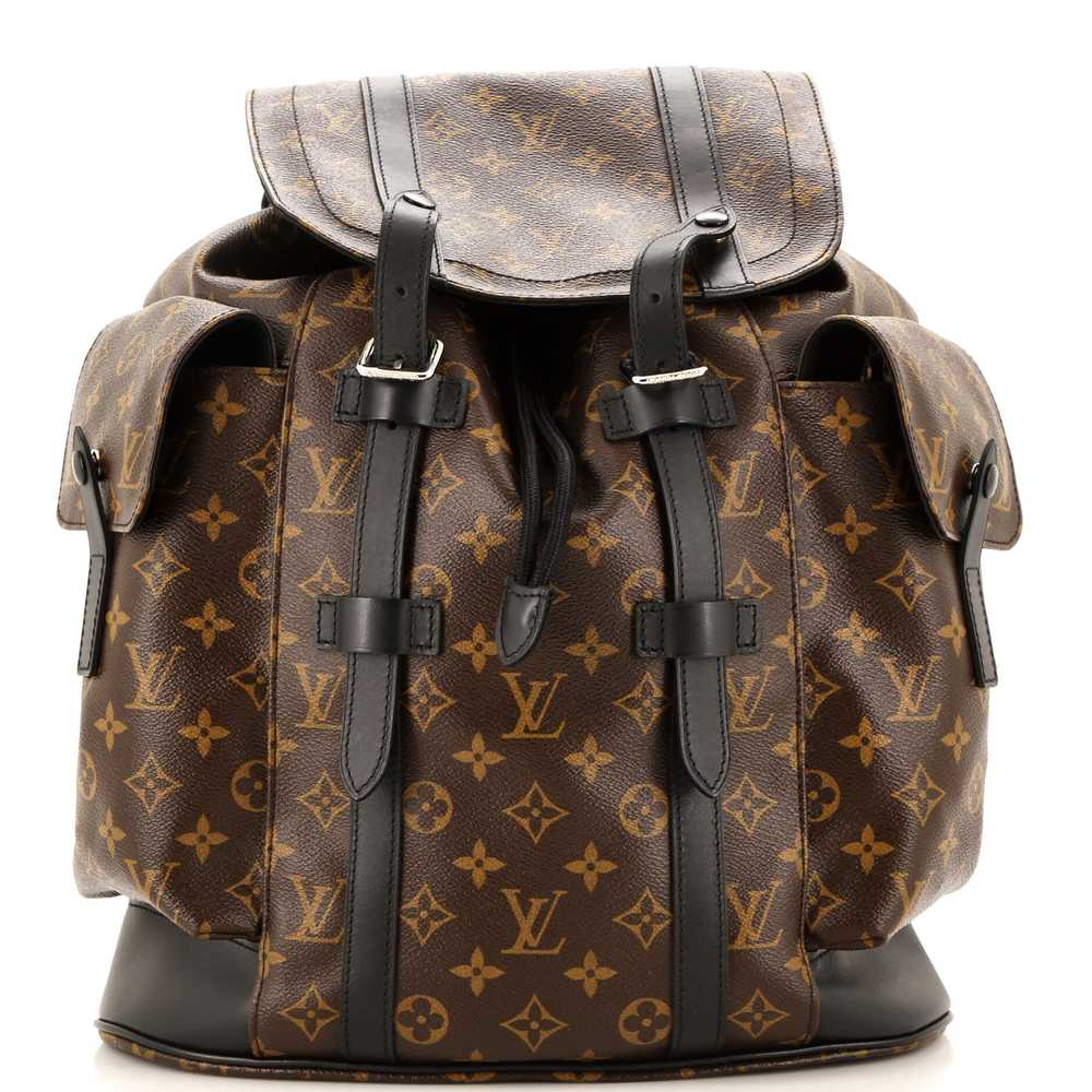 Louis Vuitton Christopher Backpack Macassar Monog… - image 1