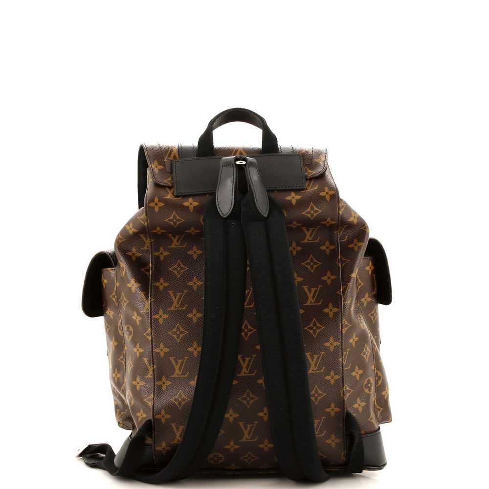 Louis Vuitton Christopher Backpack Macassar Monog… - image 3