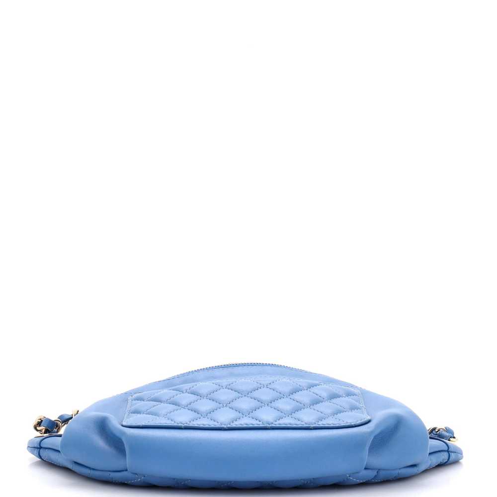 CHANEL Bi Classic Waist Bag Quilted Crumpled Calf… - image 5