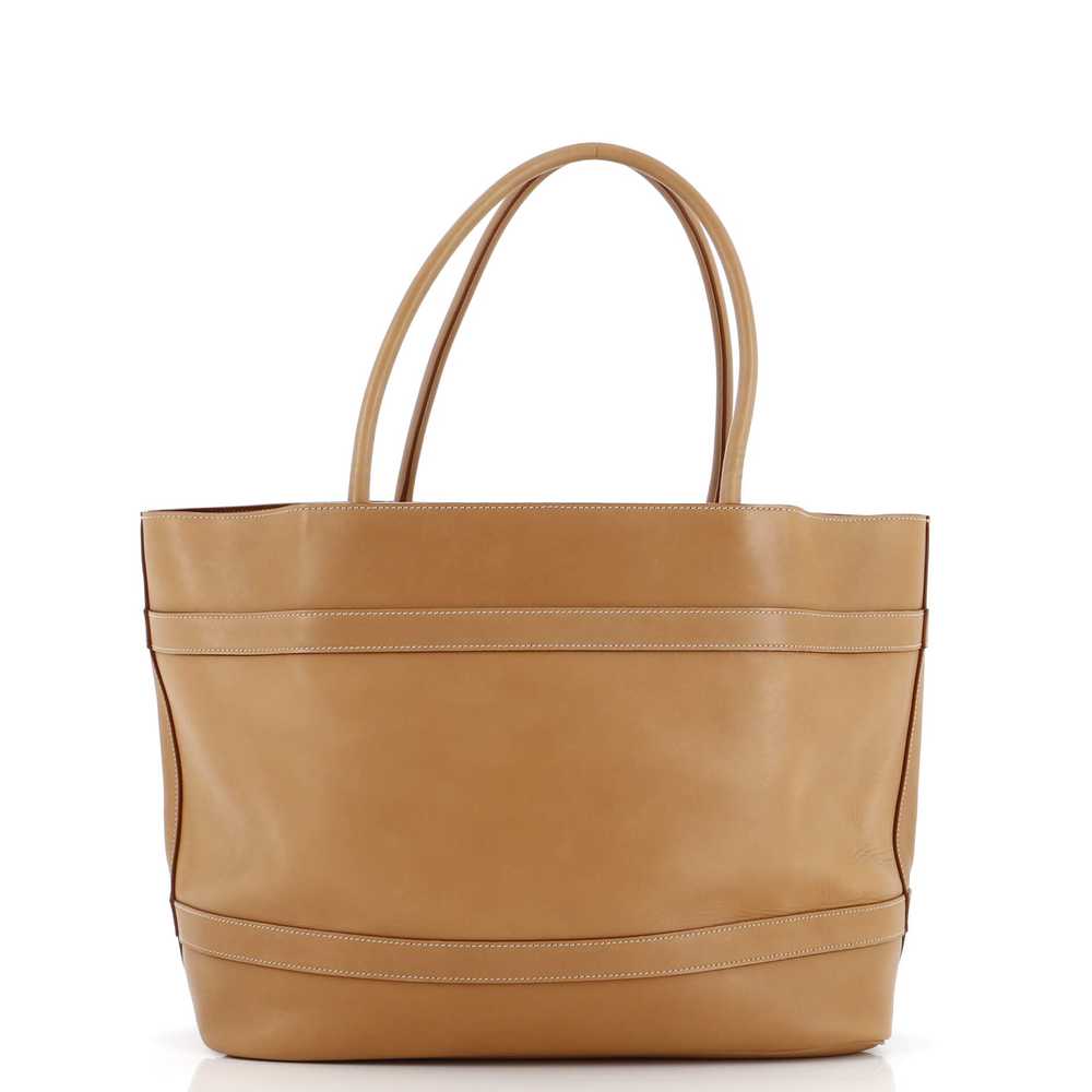 Saint Laurent Rive Gauche Open Tote Leather - image 3