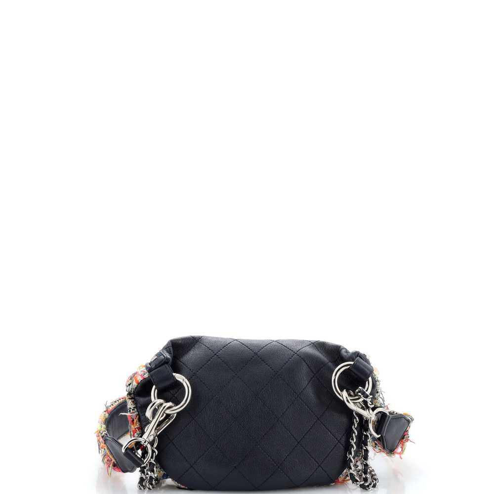 CHANEL Convertible Waist Bag Tweed with Quilted L… - image 3