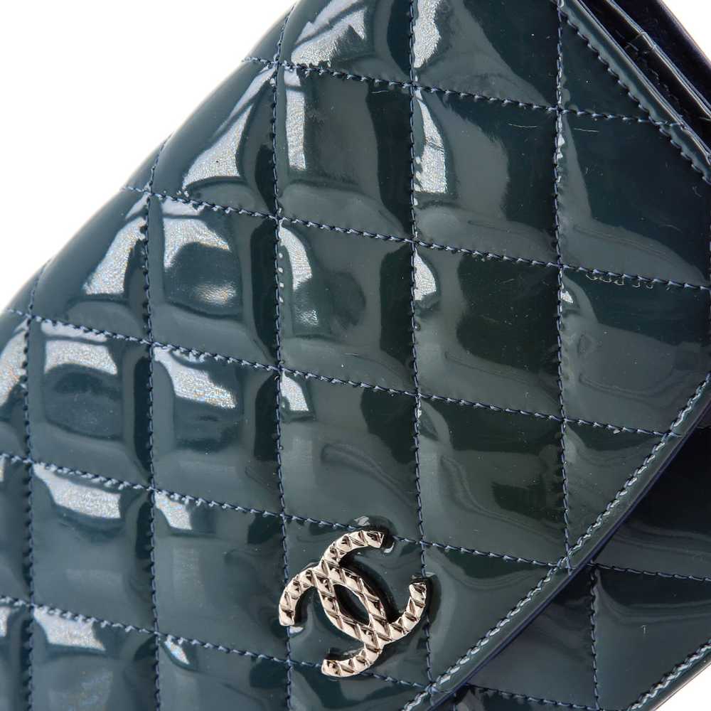 CHANEL Brilliant Wallet on Chain Quilted Patent - image 6