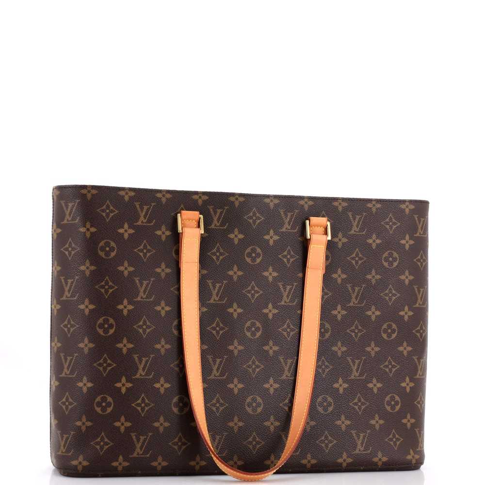 Louis Vuitton Luco Handbag Monogram Canvas - image 2