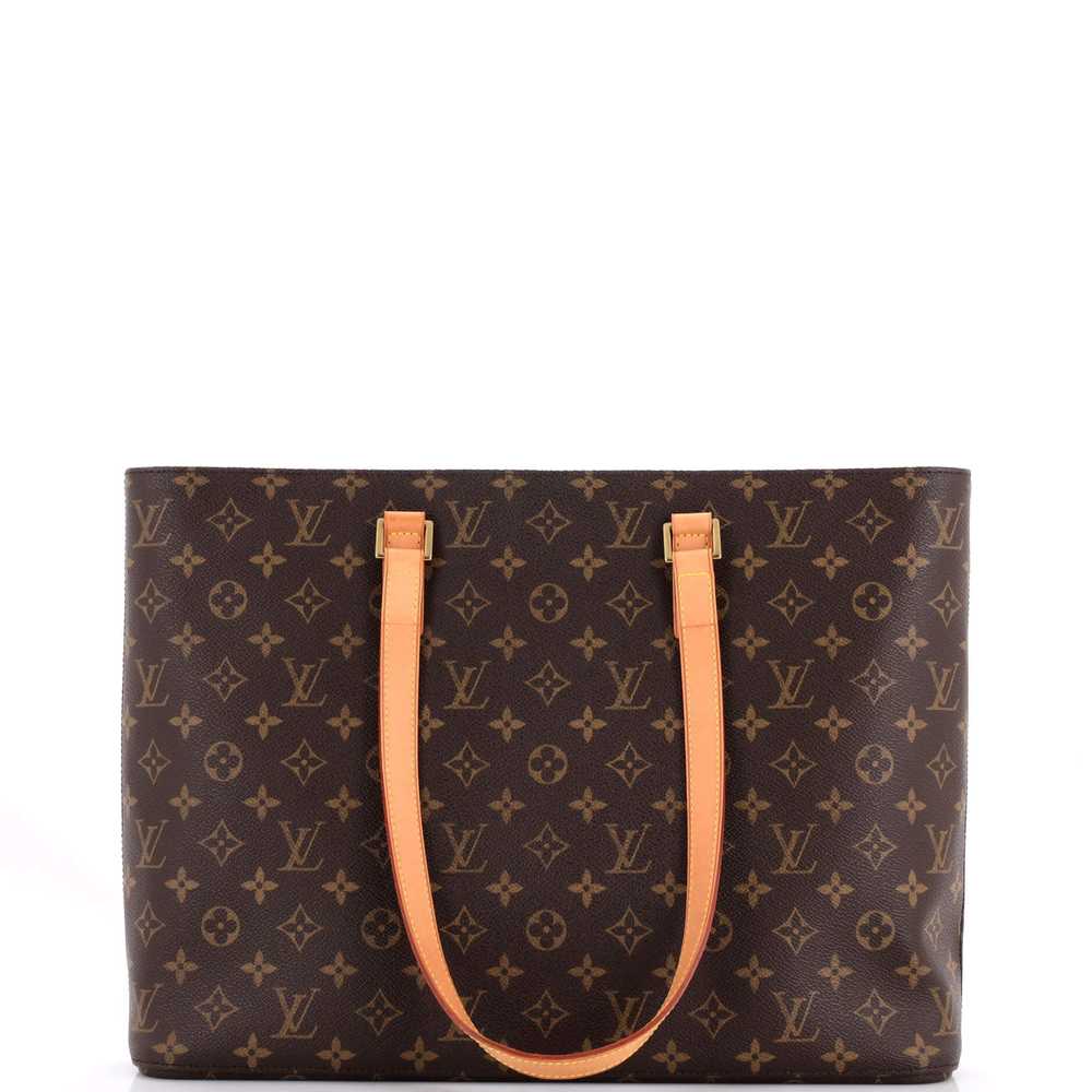 Louis Vuitton Luco Handbag Monogram Canvas - image 3