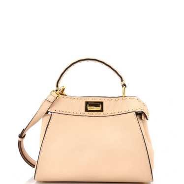 FENDI Selleria Peekaboo Bag Leather Mini