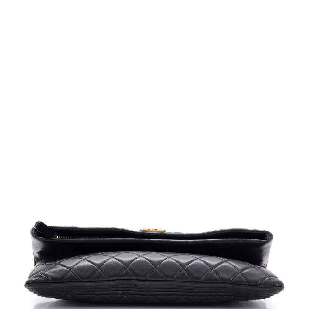 CHANEL Boy Beauty CC Clutch Quilted Lambskin - image 4