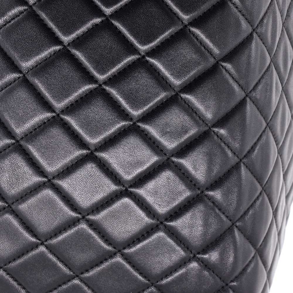 CHANEL Boy Beauty CC Clutch Quilted Lambskin - image 7