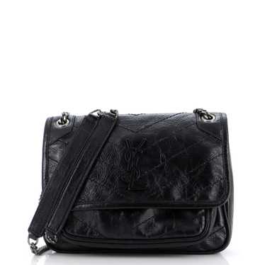 Saint Laurent Niki Chain Flap Bag Matelasse Chevr… - image 1