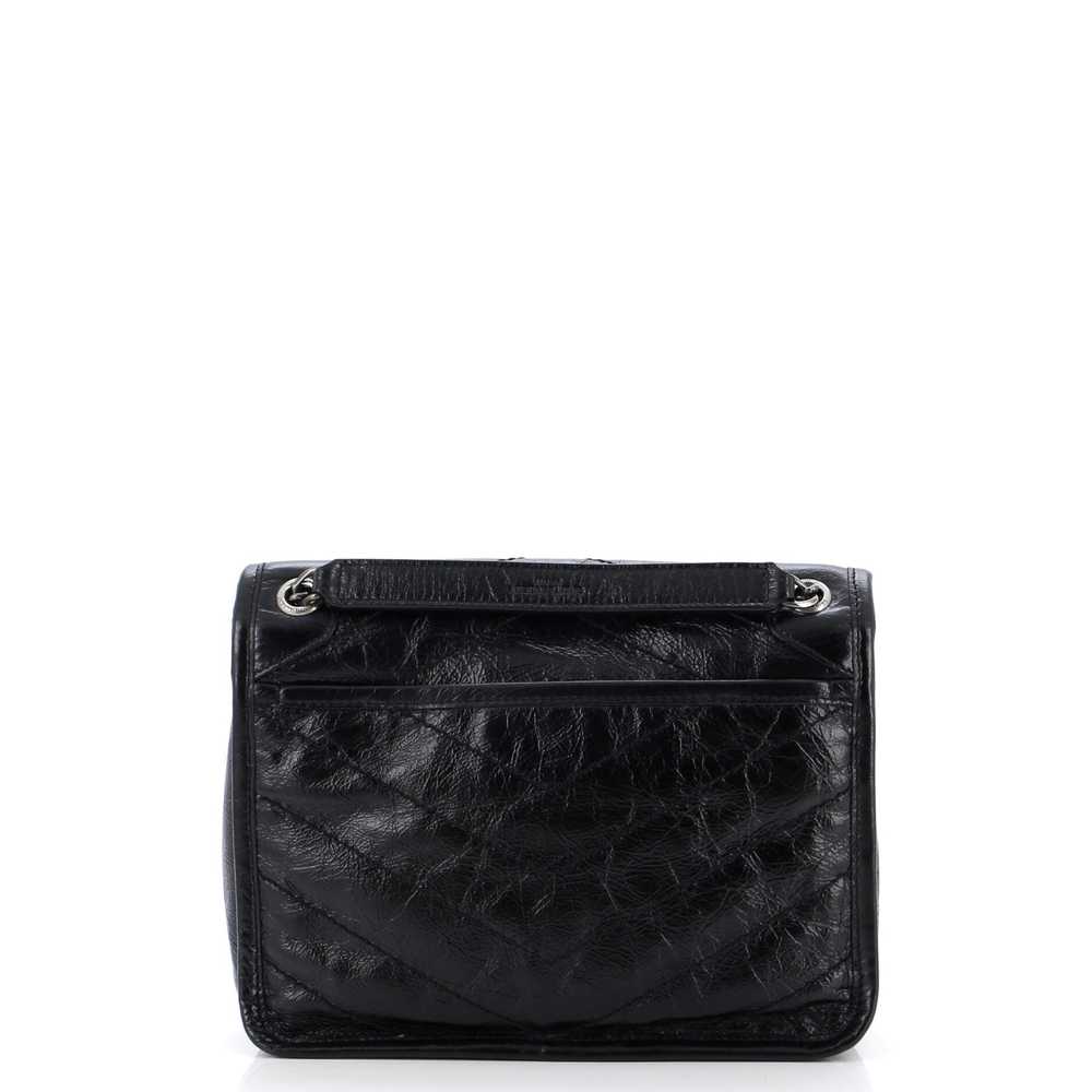 Saint Laurent Niki Chain Flap Bag Matelasse Chevr… - image 3