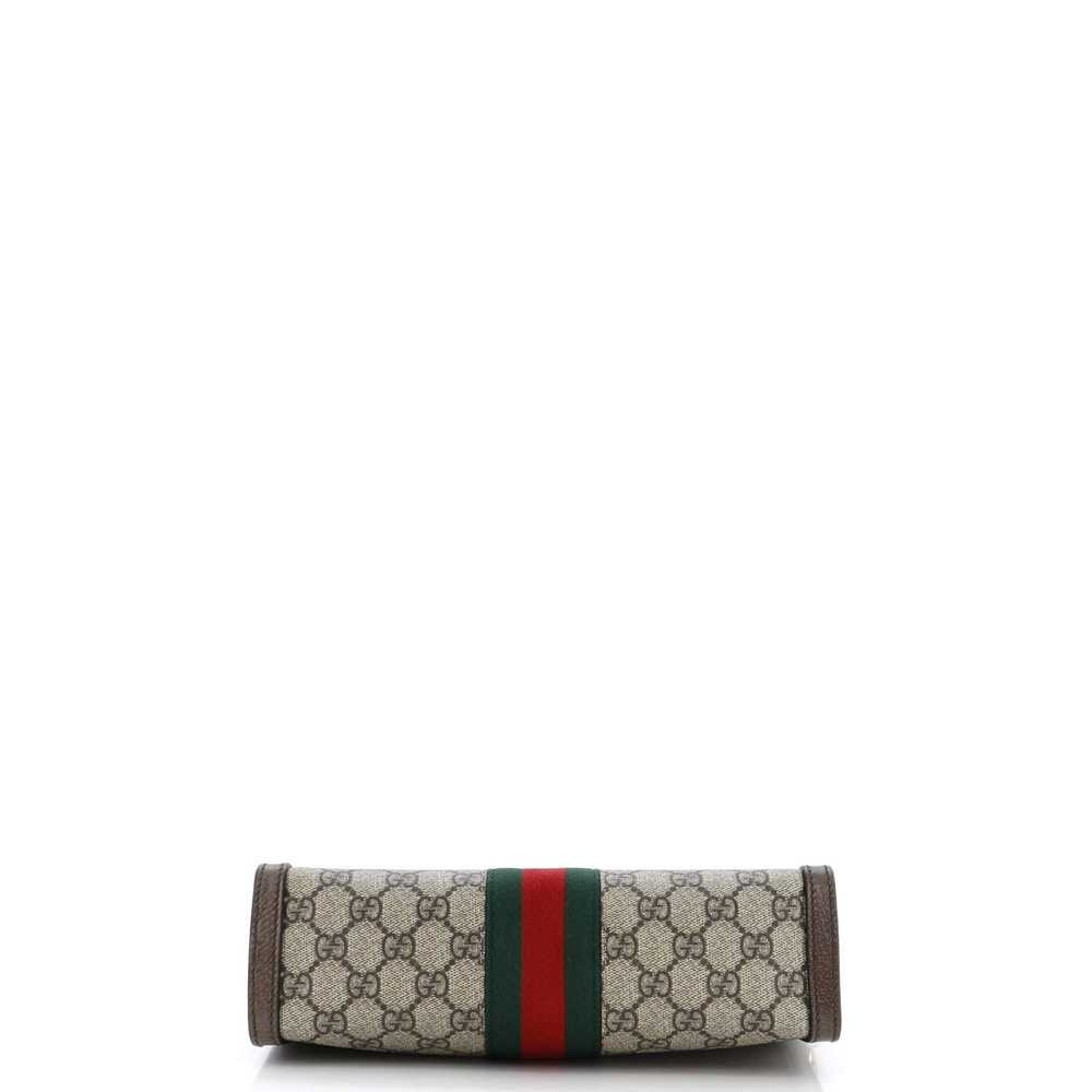 GUCCI Ophidia Chain Shoulder Bag GG Coated Canvas… - image 4