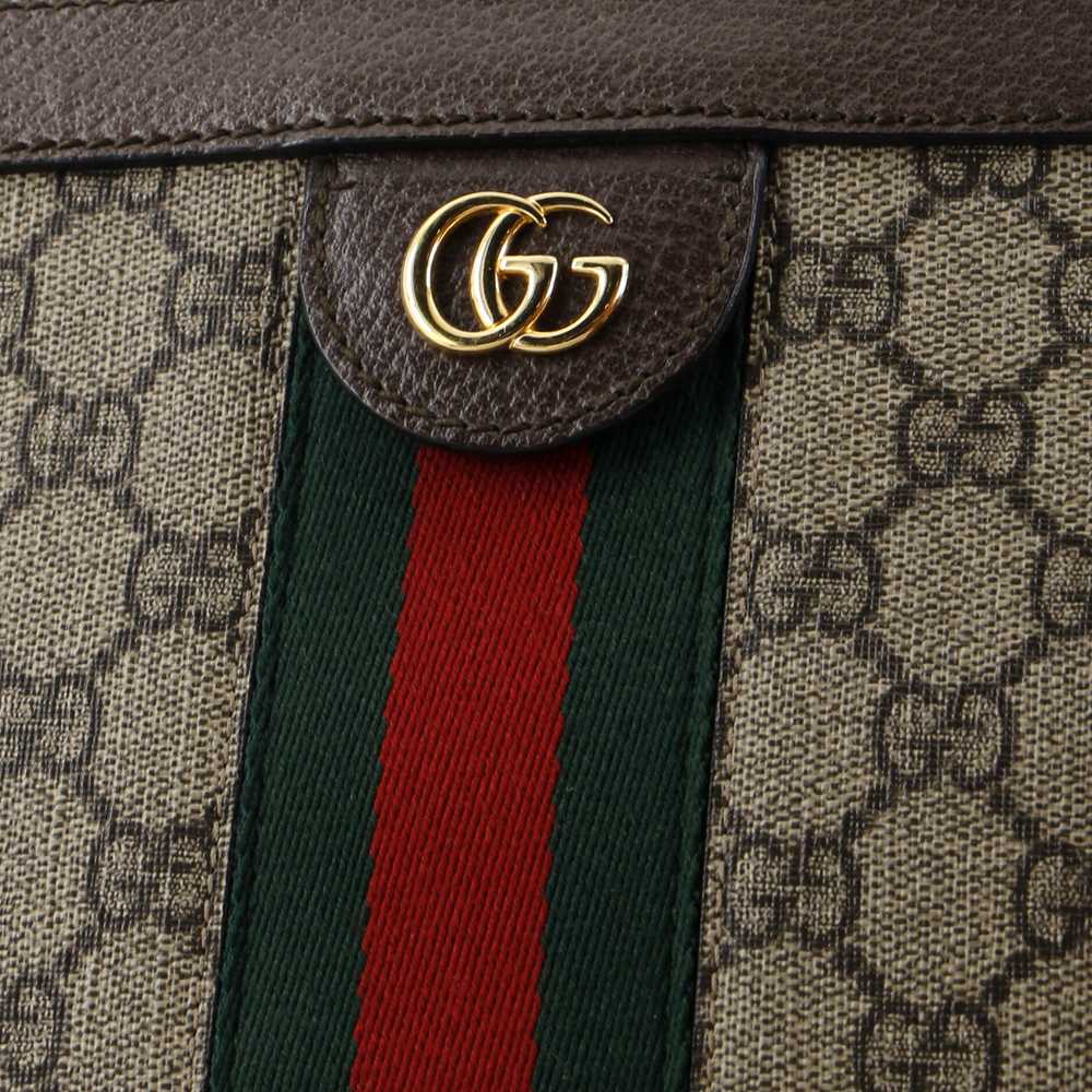 GUCCI Ophidia Chain Shoulder Bag GG Coated Canvas… - image 6