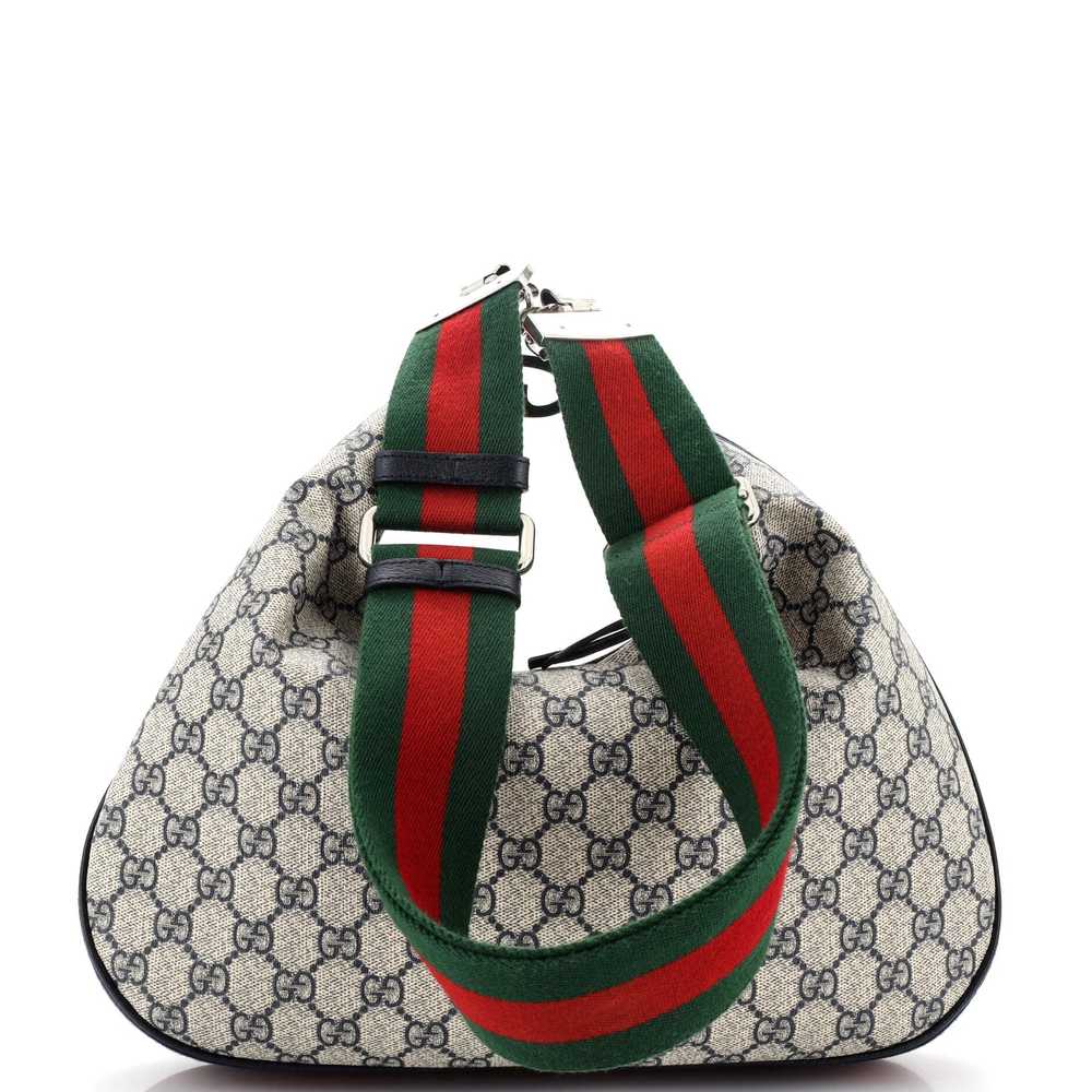 GUCCI Attache Shoulder Bag GG Coated Canvas Medium - image 3