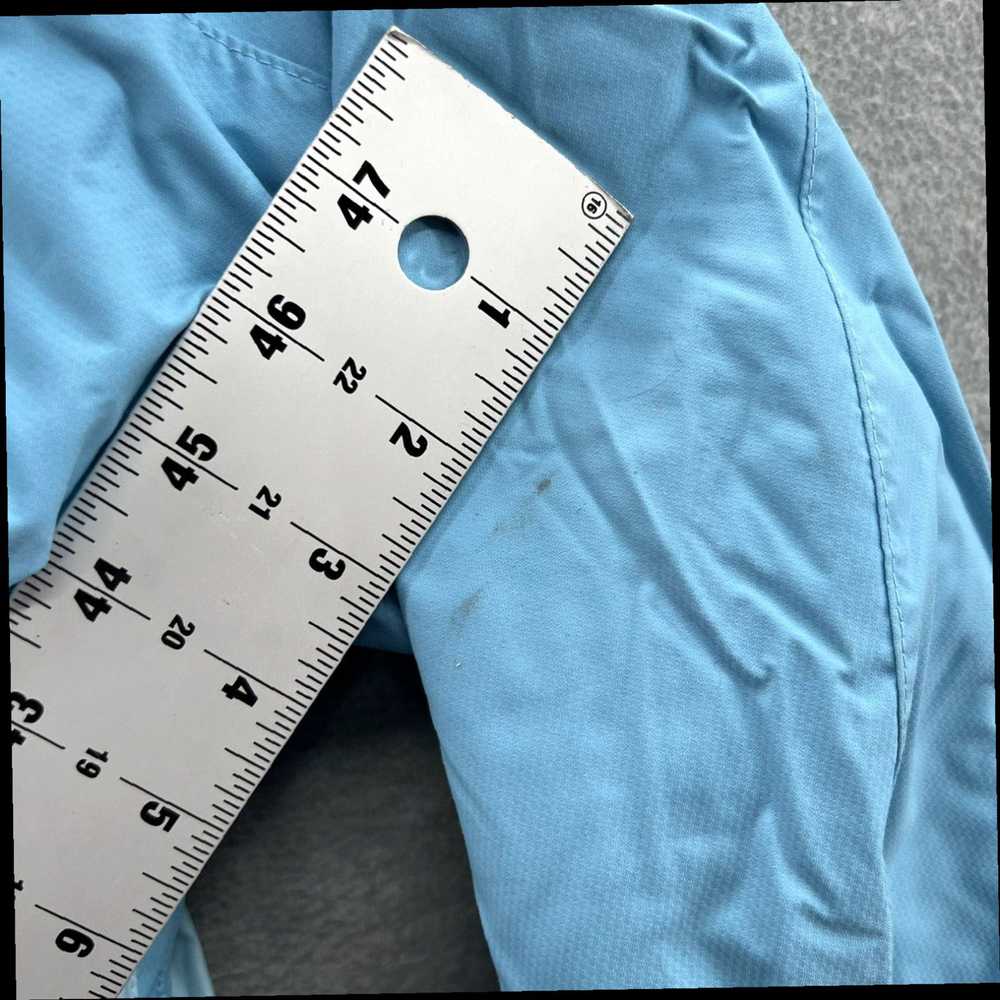 Vintage Light Blue Insulated Hooded Full Zip Ski … - image 4