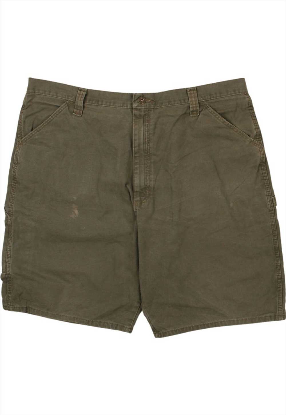 Vintage 90's Wrangler Shorts Baggy Chino Khaki - image 2