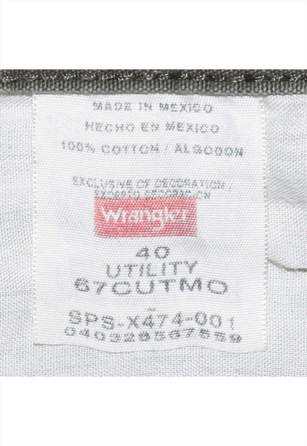 Vintage 90's Wrangler Shorts Baggy Chino Khaki - image 3