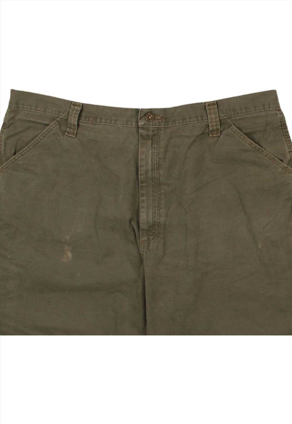 Vintage 90's Wrangler Shorts Baggy Chino Khaki - image 4